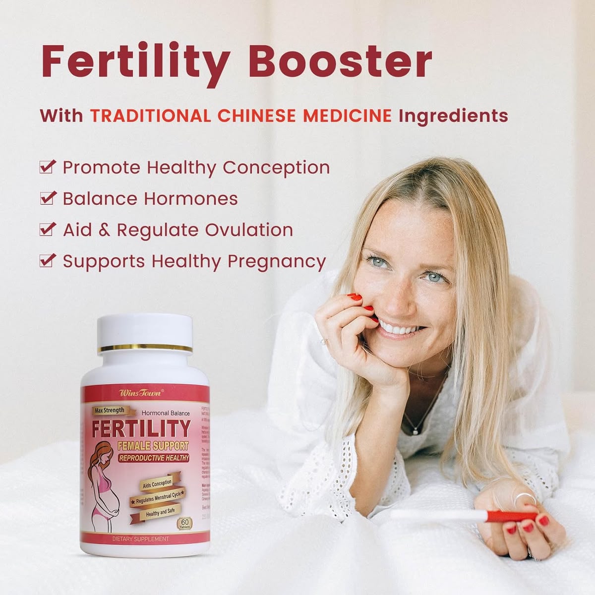 WinsTown fertility support tablets and reproductive wellness benefits