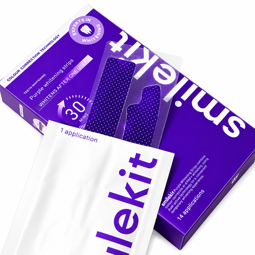 Evera Purple Teeth Whitening Strips