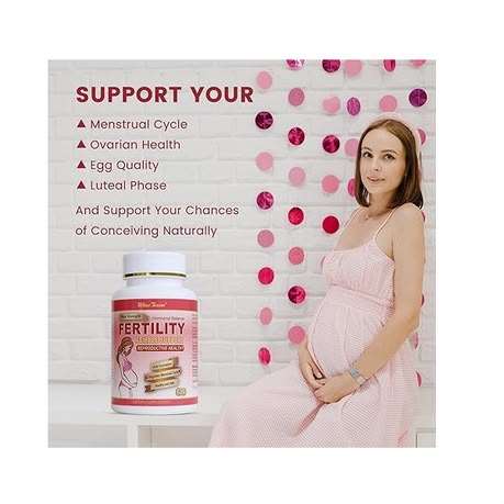 WinsTown women's fertility support tablets lifestyle image
